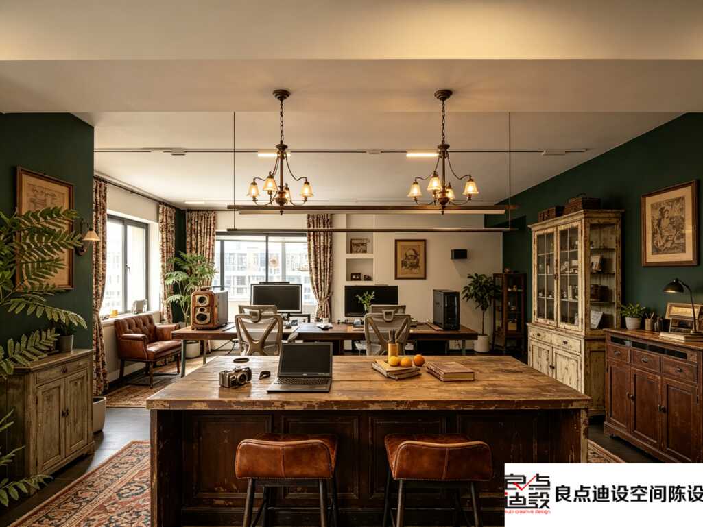 一居室软装设计 | 把35平小窝改造成氛围感复古工作室超香✨